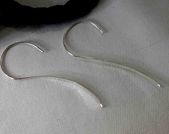 Lovely and delicate sterling silver earrings