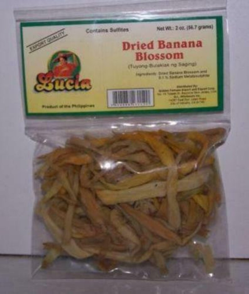 Dried Banana Blossom 2 Oz Etsy