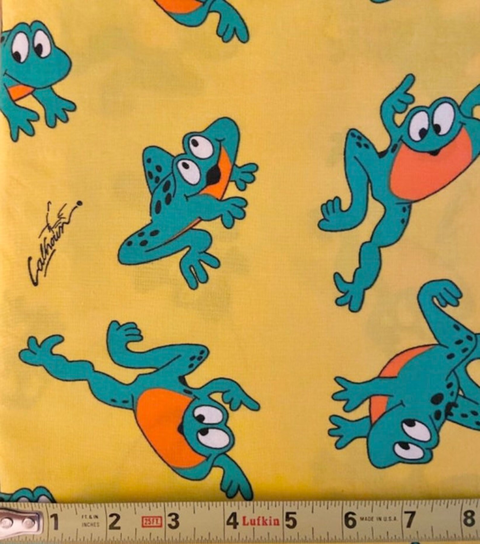 Frog Print Fabric Bundle Frog Fabric Bundle Cotton Etsy