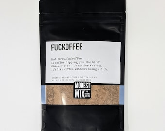 F**koffee – chicory root + cacao coffee replacement