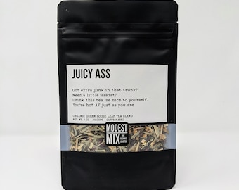 Juicy Ass - Refreshing Hibiscus & Lemon Green Tea with Milk Thistle