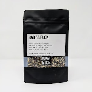 Rad As F*** - bright, tart & refreshing hibiscus mix (yummy cold-brew)