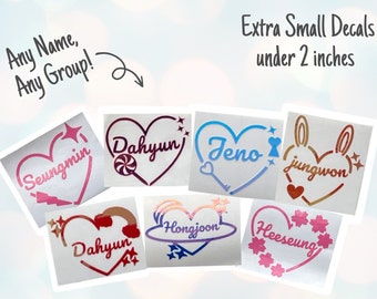 Extra Small KPop Decals