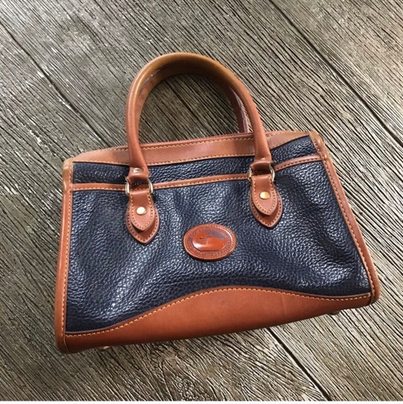 Dooney & Bourke Leather Classic Satchel Vintage