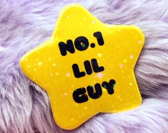 No.1 Lil Guy Star Badge (55mm)