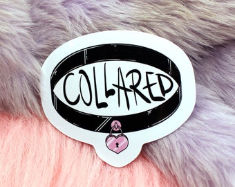 Collared Sticker