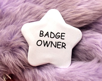 Badge Owner Star Badge