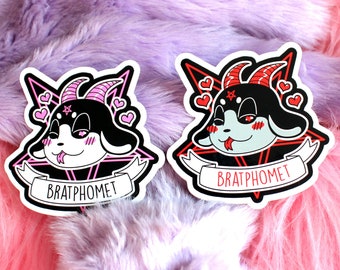 Bratphomet Stickers (7cm) - Baphomet