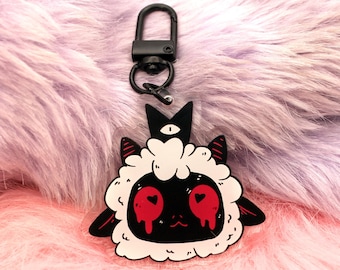 Cult of the Lamb Head Acrylic Charm (2.5inch)