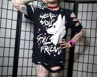 Werwolf Freundin T-Shirt