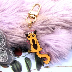 Chibi Ettore Acrylic Charm (2inch) - The Nightingale Dragon Series