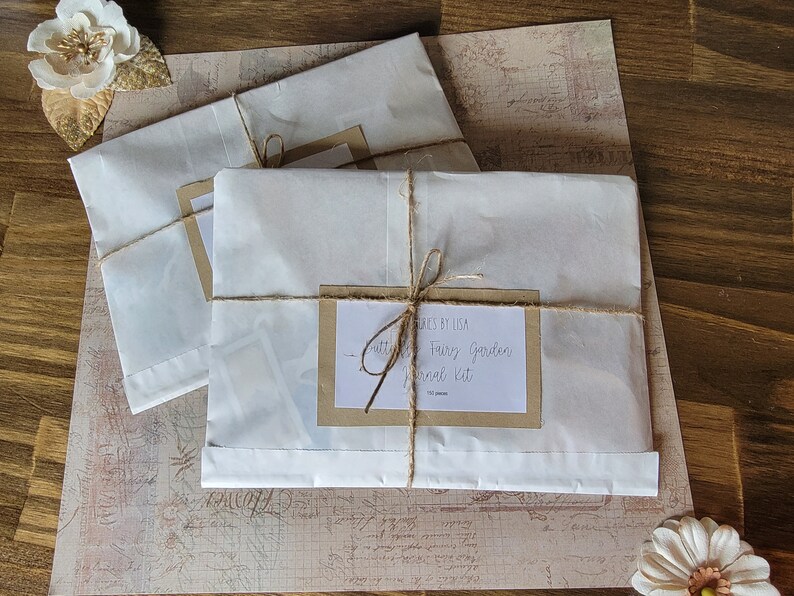 Junk Journal Kit | Grab Bag | Butterfly Fairy Garden | Ephemera ...