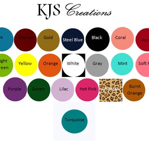 May include: A color chart with 18 different colors, including blue, green, red, yellow, orange, purple, and white. The colors are arranged in a grid pattern and labeled with their names.