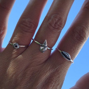 Ocean-Inspired 925 Sterling Silver Ring – Perfect for Sea, Summer and Beach Lovers