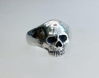925 Sterling Silver Skull Ring – Bold & Rebellious Statement Piece