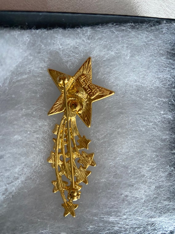 Barbara Mandrell Vintage Shooting Star Pin Brooch… - image 10
