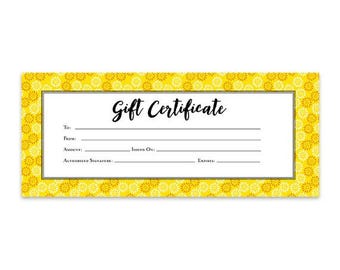 gold glitter confetti gold circle gift certificate etsy