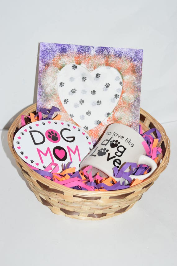 dog mom gift basket