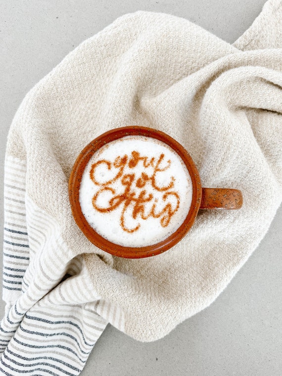 Latte Art Stencil 