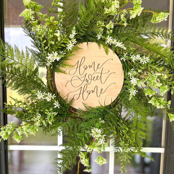 Wreath Sign Etsy Canada