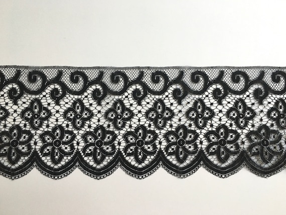 Extra wide lace trim deals