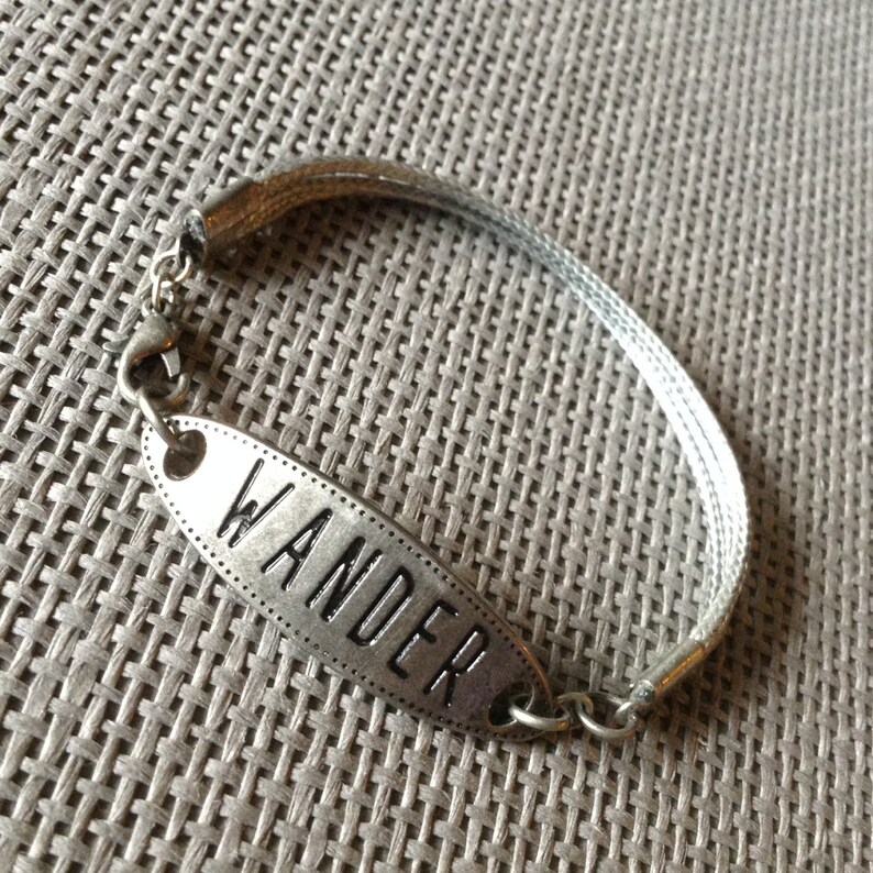 Bracelet Silver Wander Bracelet Wander Bracelet Antique Etsy