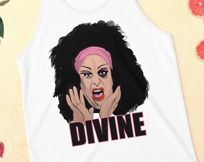 DIVINE Female Trouble Unisex  Tank Top