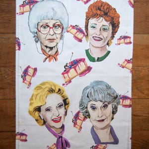 Golden Girls Dish Towel (tea towel) Please read description