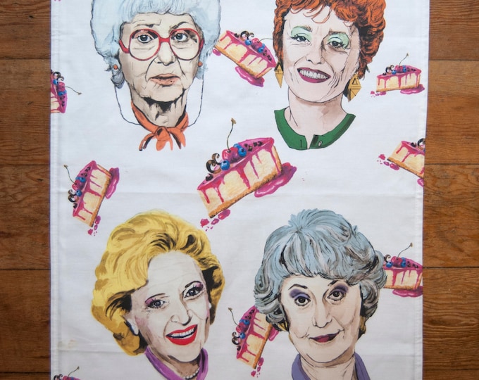 Golden Girls Dish Towel (tea towel) Please read description