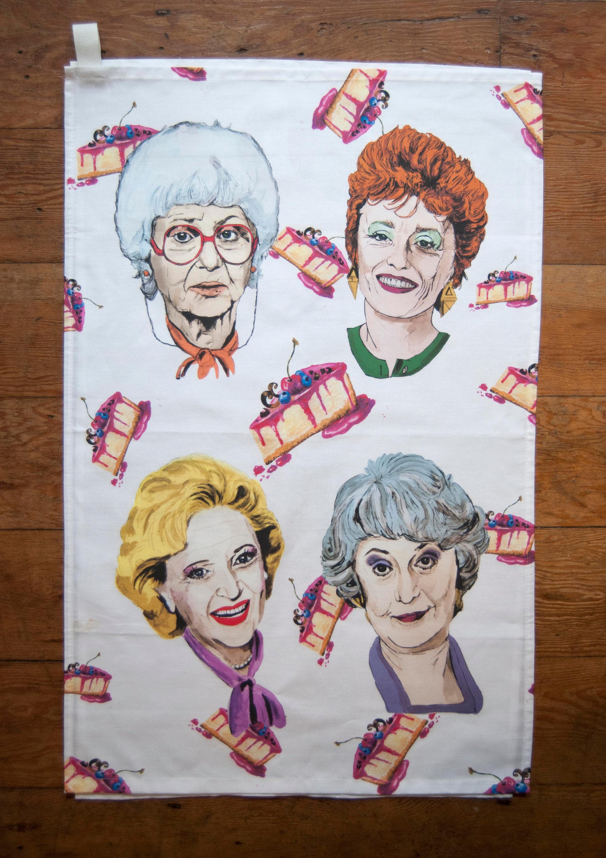 Golden Girls Dish Towel Tea Towel Please Read Description Etsy