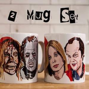 Stephen King Character Good Day/Bad Day Mug set - Please read description