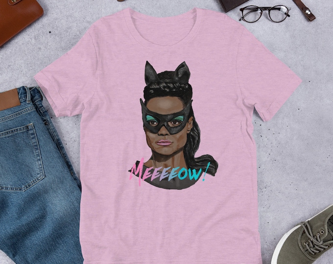 Eartha Kitt Cat Lady Unisex t-shirt