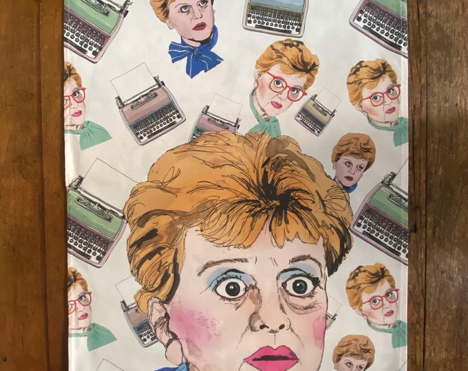 Murder She Wrote Dish Towel / Tea Towel - Please read description