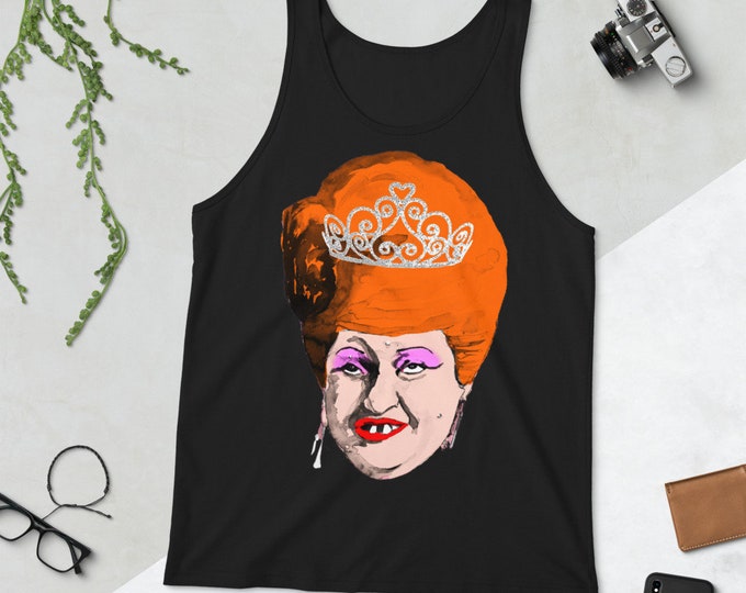 Queen Carlotta Desperate Living Unisex Tank Top