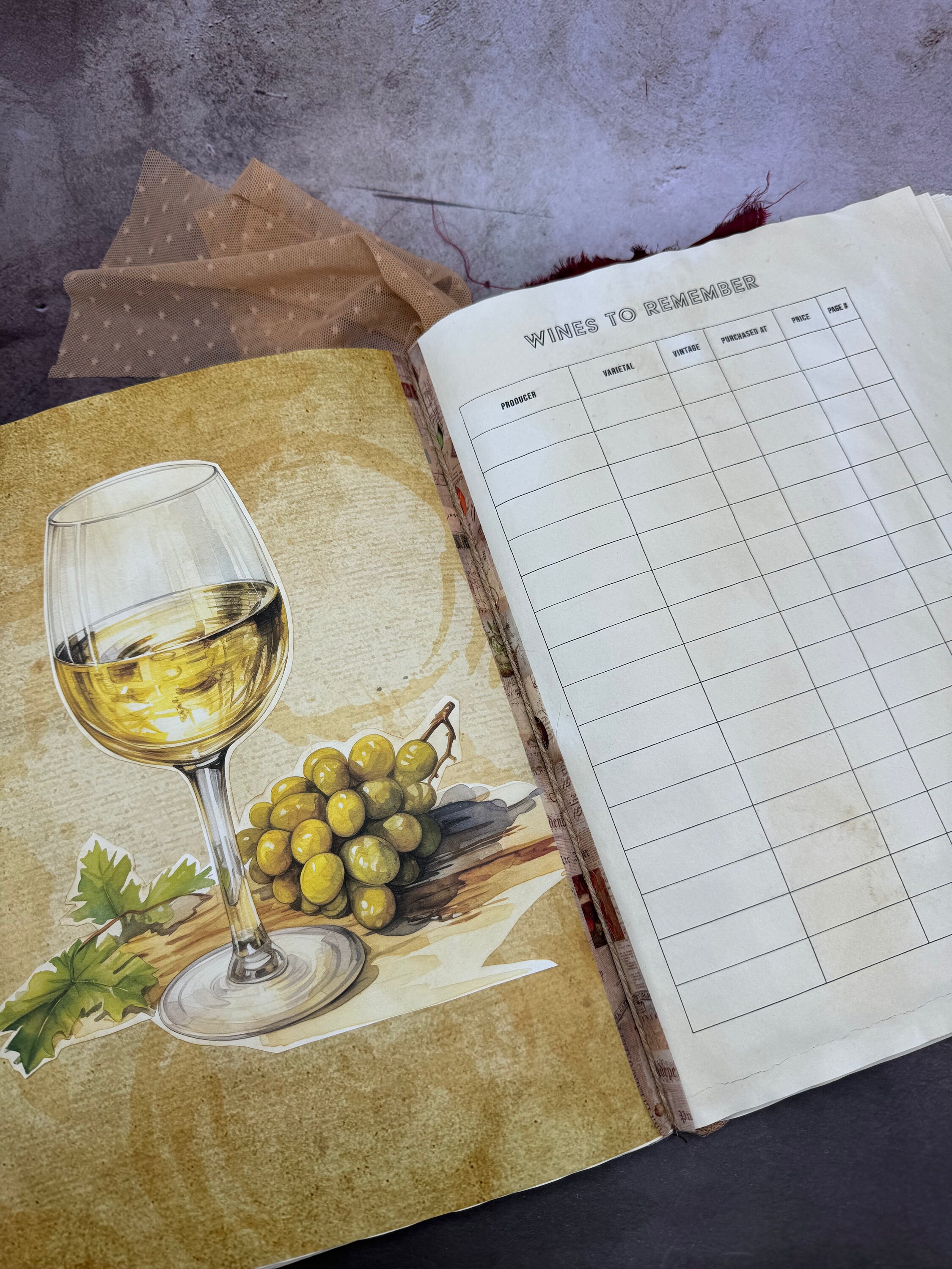 The Wine Lover's Journal: Deluxe Edition: Whitecap Books