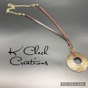 Western necklace, Southwestern necklace, Pendant necklace, BOHO necklace, 35 inch necklace, Western jewelry, Southwestern jewelry