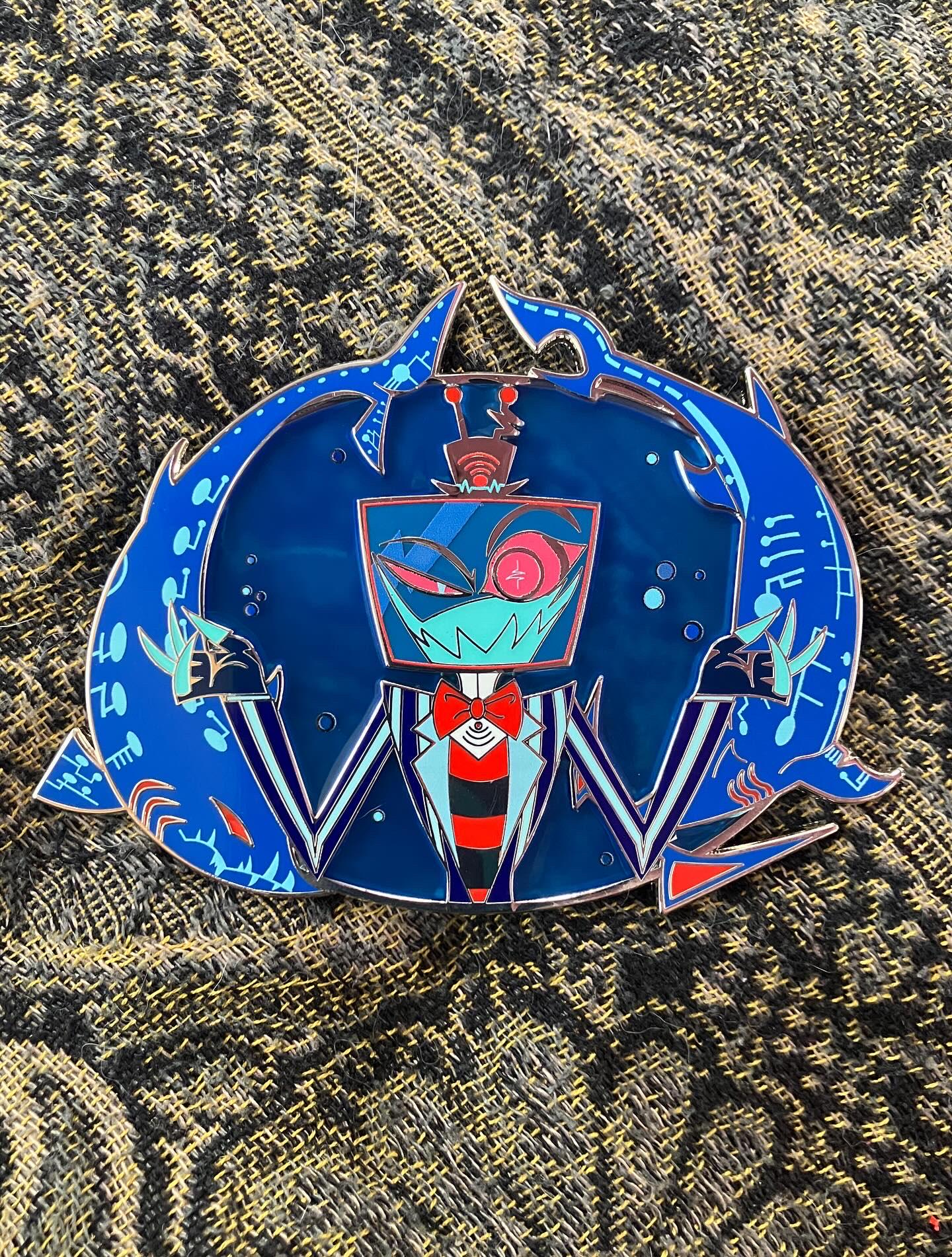 ハズビンホテル ピンバッジ vox Hazbin Hotel - Vox & Valentino