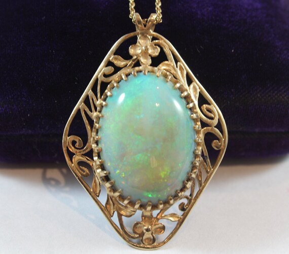 Antique gold opal necklaces Archives • Alexa's Treasures