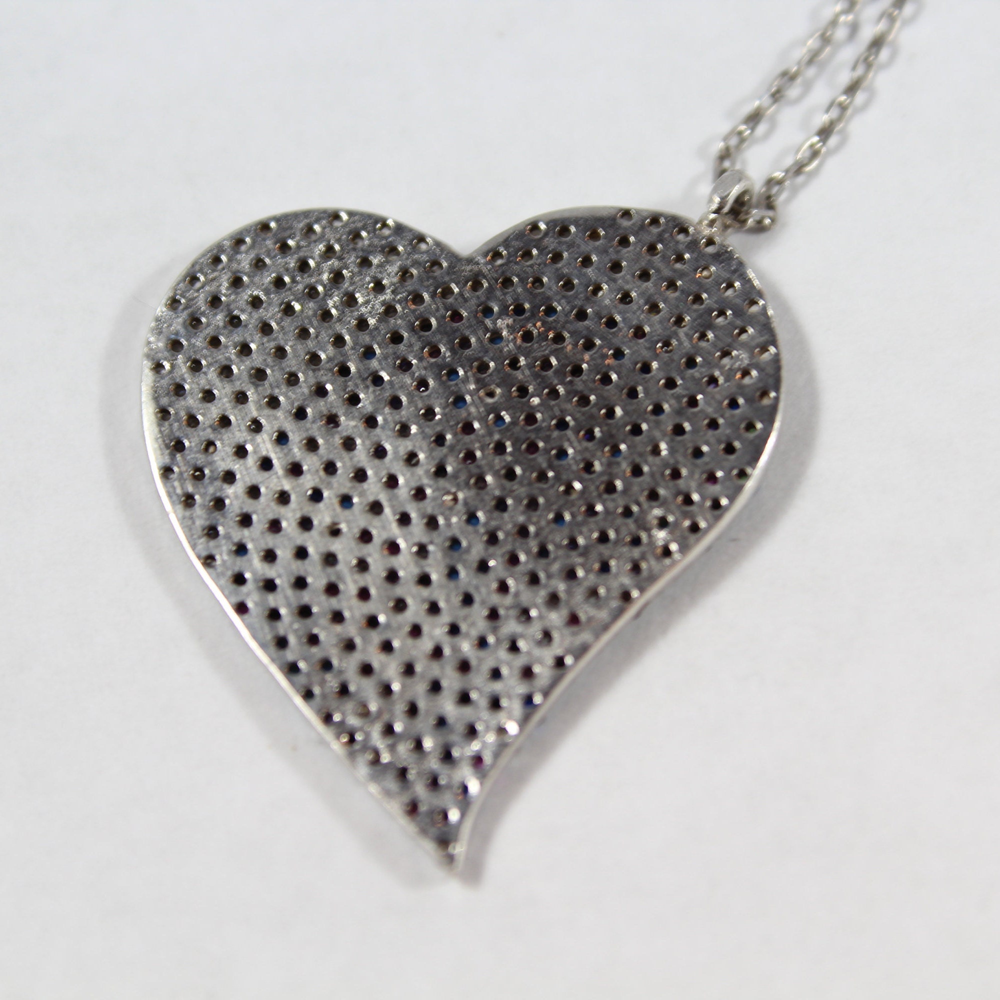 ◆STONEHENgE◆ Silver Heart Long Necklace SC25A30J ◇STONEHENgE◇ Silver Heart Long Necklace SC25A30J Untamable