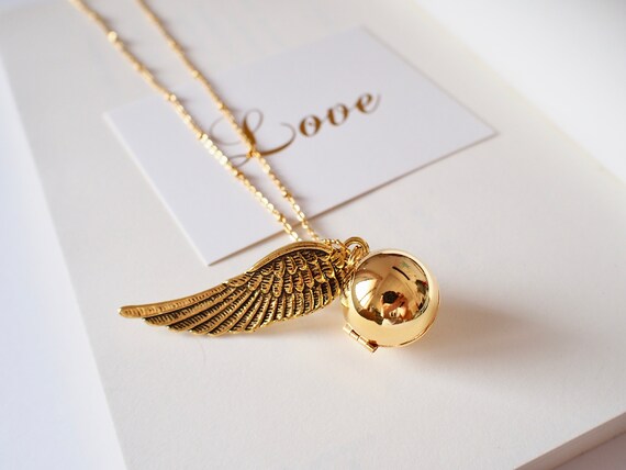 Angel Wings Secret Message Necklace.Propose.Bridesmaid.Anniversary.Best Friends