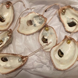 Oyster Shell Ornaments
