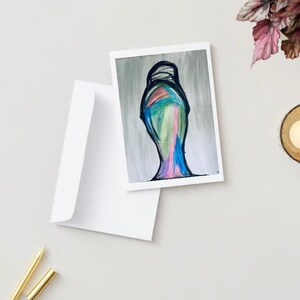 Painting Prints -  5 Blank Cards w/ Envelopes