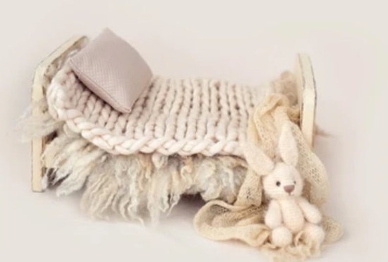 Chunky Knit Baby Blanket /photo Prop Etsy