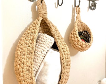 Crochet Hanging Baskets