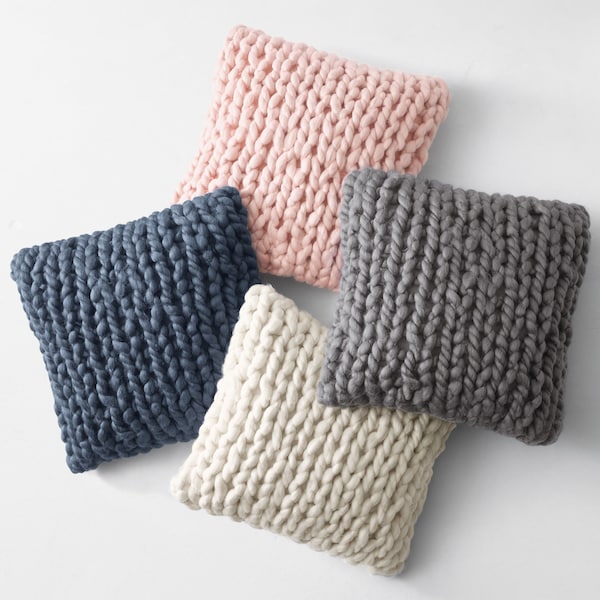 Chunky Knit Pillow