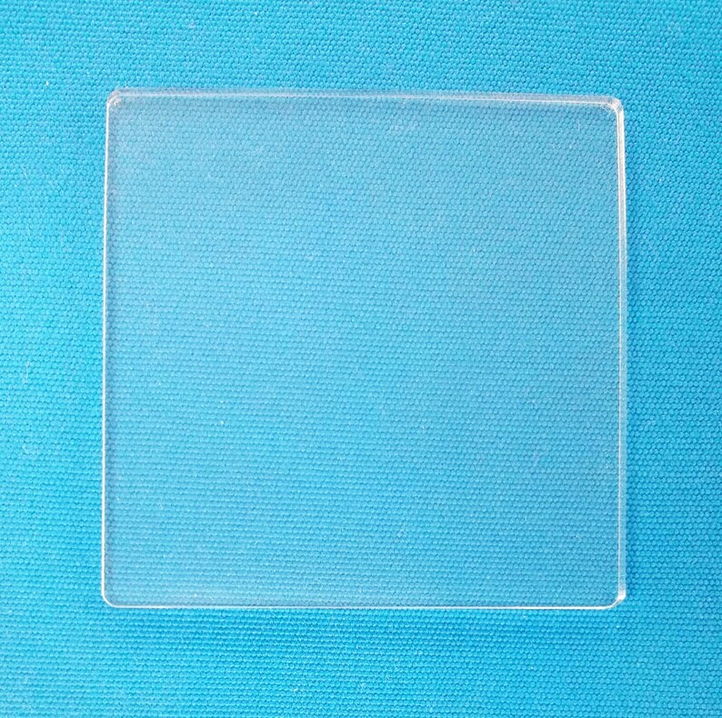 25 Acrylic Square Blanks Select Size and Colors 1/8 Etsy