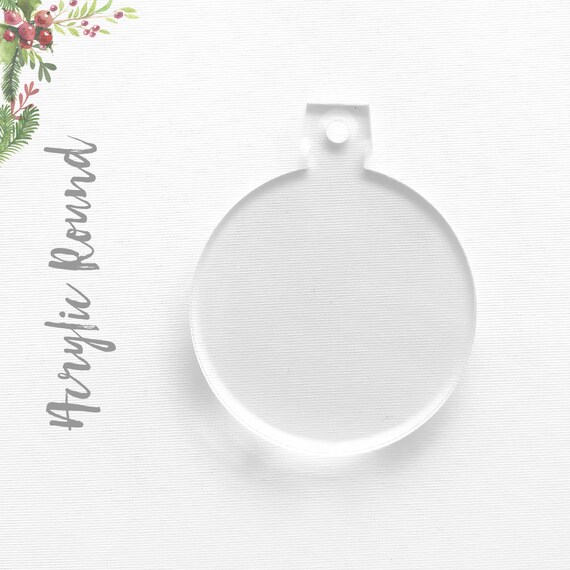 SELECT SIZE /& COLOR 25 ACRYLIC CHRISTMAS ORNAMENTS BLANK STAR SOTO 1//8/" THICK