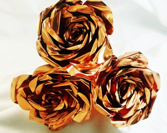 Copper Rose Bouquet