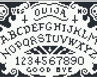 Pdf download ouija board cross stitch pattern