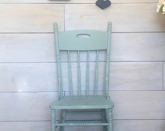 CUSTOM FARMHOUSE CHAIR (1) You Choose Paint Style Color Finish Rustic Modern Shabby Chic Refurbished Vintage Kitchen